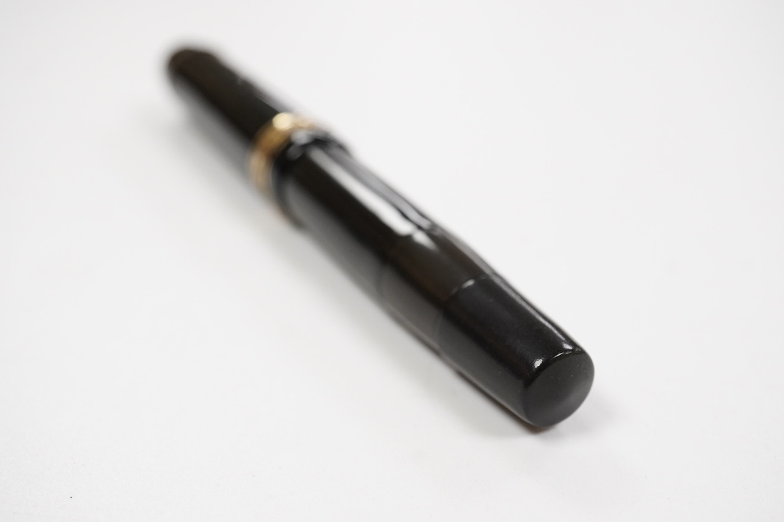 A Montblanc piston filler fountain pen which appears to be a size 6